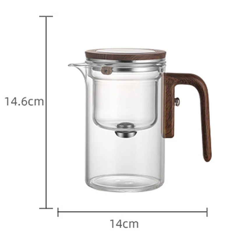 Magnetic Switch Glass Teapot ππ΅