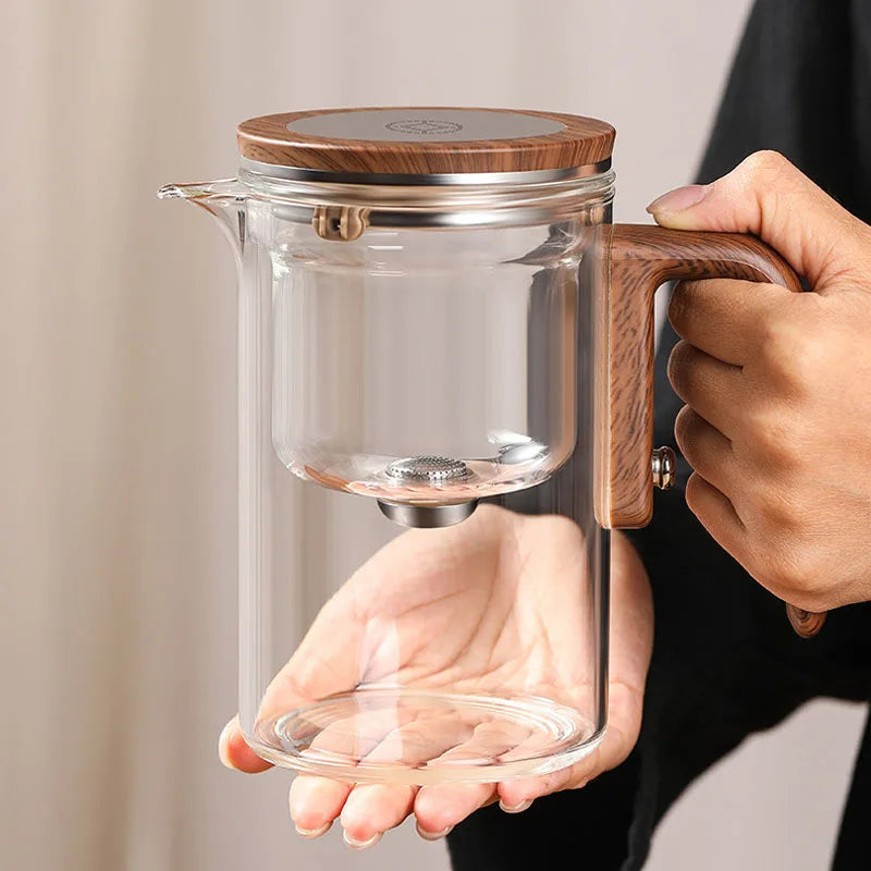 Magnetic Switch Glass Teapot ππ΅