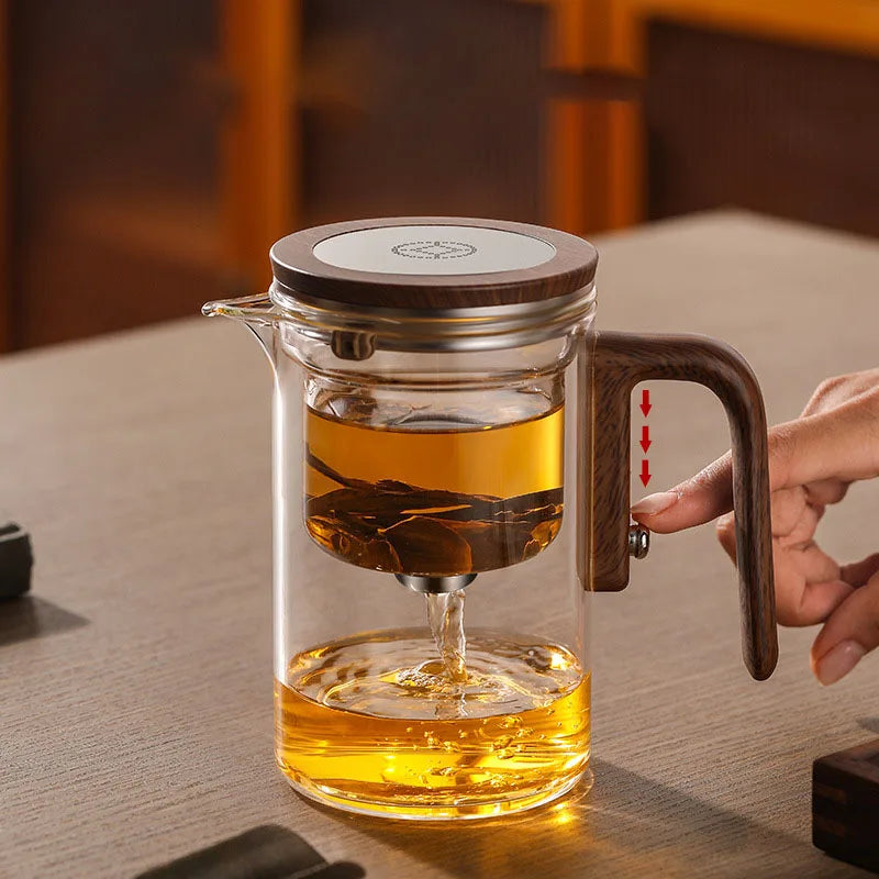 Magnetic Switch Glass Teapot ππ΅