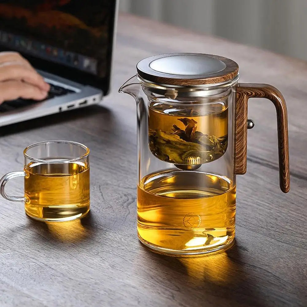 Magnetic Switch Glass Teapot ππ΅